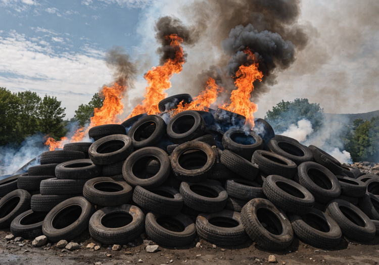 Сезонная головная боль волгодонских водителей: куда деть старые шины, если штрафуют, а пунктов приема нет