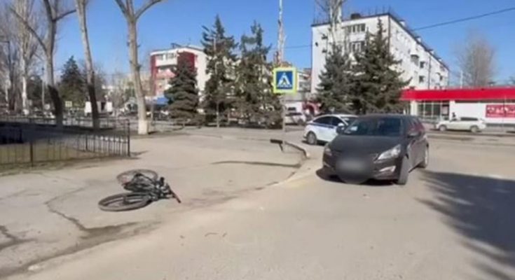 сбит велосипед